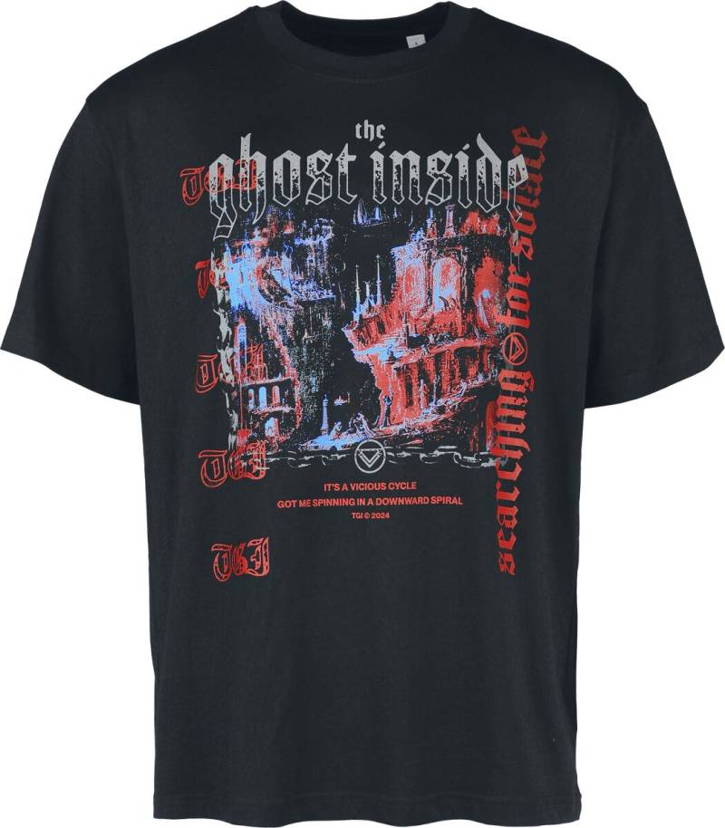 The Ghost Inside T-Shirt - Vicious Circle - Oversized - S bis L - für Männer - Größe S - schwarz  - EMP exklusives Merchandise! von The Ghost Inside