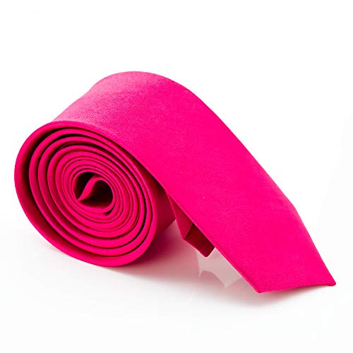 The Glowhouse Neon-Krawatte für Erwachsene - Neon-Pink - Normalgröße von The Glowhouse