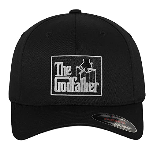 The Godfather Offizielles Lizenzprodukt Flexfit Baseball Cap (Schwarz), Small/Medium von The Godfather