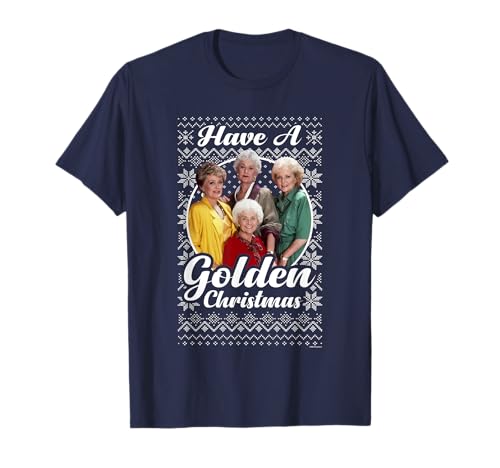 The Golden Girls Have A Golden Christmas Ugly Sweater Logo T-Shirt von The Golden Girls