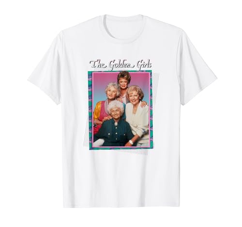 The Golden Girls Iconic Characters Group Shot 80s Vibe Logo T-Shirt von The Golden Girls