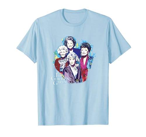 The Golden Girls Iconic Characters Group Shot Vintage Paint T-Shirt von The Golden Girls