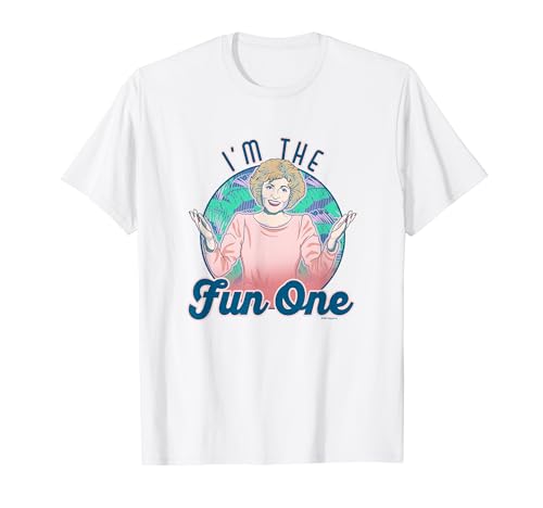 The Golden Girls Iconic Rose I'm The Fun One Retro Portrait T-Shirt von The Golden Girls