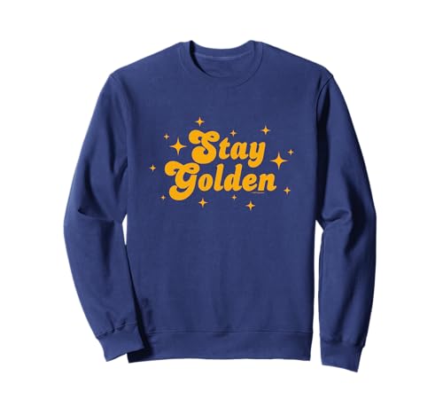 The Golden Girls Stay Golden Retro Sparkling Logo Sweatshirt von The Golden Girls