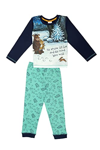 Der Grüffelo Jungen- oder Mädchen-Pyjama, 2-teiliges Set, Blau, Alter 5-6 Jahre von The Gruffalo