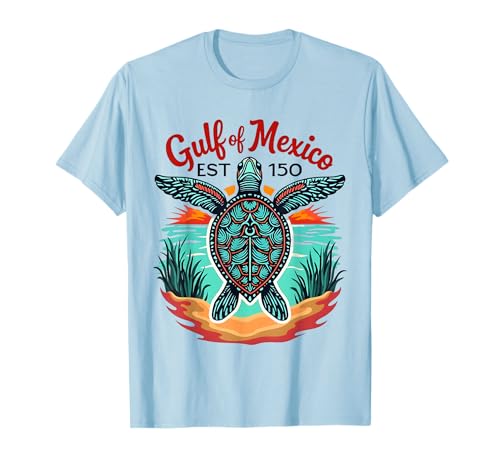 The Gulf of Mexico, Sea Turtle, Beach Men,Women, kids T-Shirt von The Gulf of Mexico, Sea turtle Tee