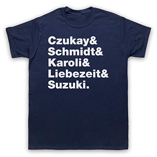 The Guns Of Brixton Can Krautrock Band Members Names Lineup Herren T-Shirt, Ultramarinblau, Large von The Guns Of Brixton