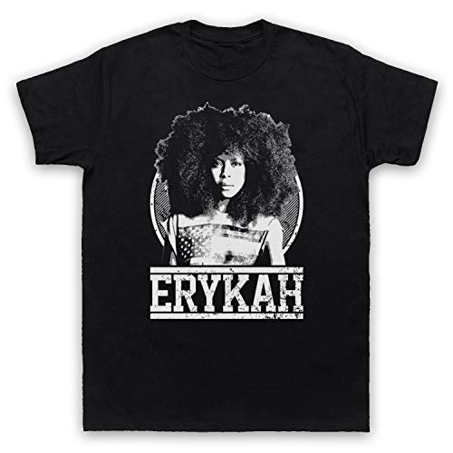 The Guns Of Brixton Erykah Badu Tribute Herren T-Shirt, Schwarz, 2XL von The Guns Of Brixton