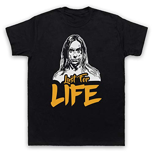 The Guns Of Brixton Iggy Pop Lust for Life Herren T-Shirt, Schwarz, 2XL von The Guns Of Brixton