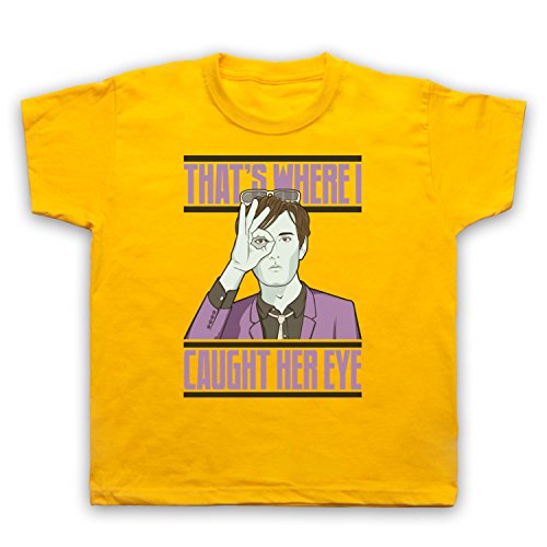 The Guns Of Brixton Pulp Common People Kinder T-Shirt, Gelb, 5-6 Jahren von The Guns Of Brixton