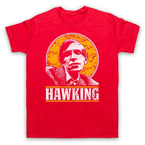 The Guns Of Brixton Stephen Hawking Theoretical Physicist Tribute Herren T-Shirt, Rot, Large von The Guns Of Brixton