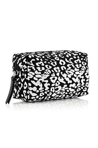 The Handbag Edit Make-up Bag, Damen Taschenorganizer, Weiß (Leopard), 7x19x13 cm (W x H L) von The Handbag Edit