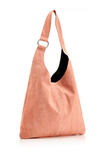 The Handbag Edit Sling Shoulder Bag, Damen Schultertasche, Pink (Coral), 10x36x32 cm (W x H L) von The Handbag Edit