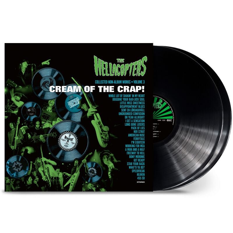 Cream of the Crap! Collected Non-Album Works • Volume 3 von The Hellacopters - 2-LP (Standard) von The Hellacopters