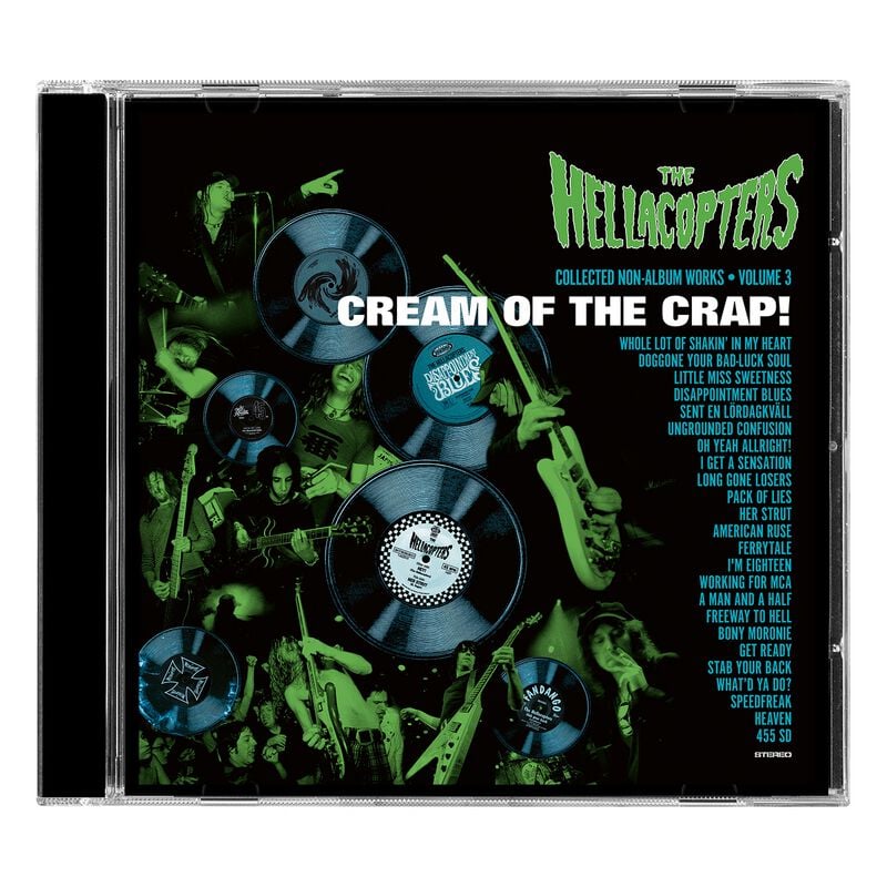 The Hellacopters Cream of the Crap! Collected Non-Album Works • Volume 3 CD multicolor von The Hellacopters