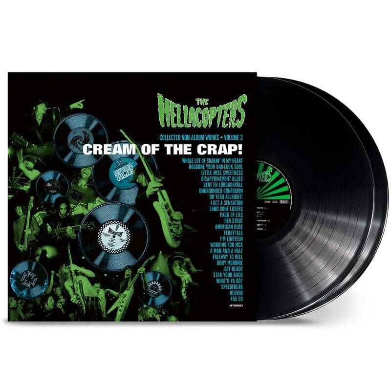 The Hellacopters Cream of the Crap! Collected Non-Album Works • Volume 3 LP multicolor von The Hellacopters