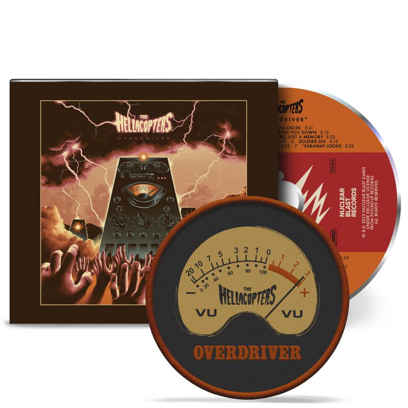 The Hellacopters Overdriver CD multicolor The Hellacopters Overdriver CD multicolor von The Hellacopters