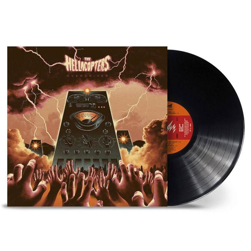 The Hellacopters Overdriver LP multicolor von The Hellacopters