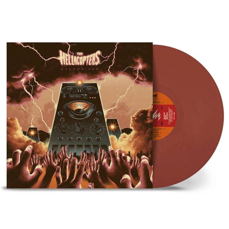 The Hellacopters Overdriver LP multicolor von The Hellacopters