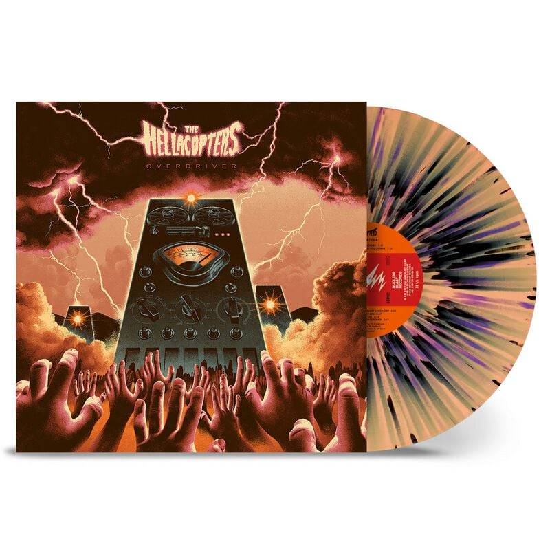 The Hellacopters Overdriver LP multicolor von The Hellacopters