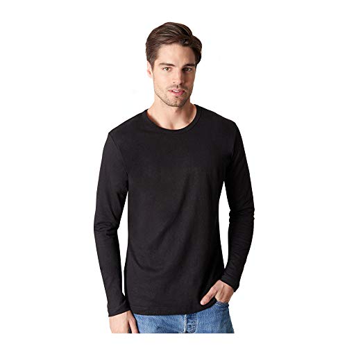 The Hemp Line Herren Hanf Langarm Shirt, Farbe: schwarz, Gr.: M The Hemp Line Herren Hanf Langarm Shirt, Farbe: schwarz, Gr.: M von The Hemp Line