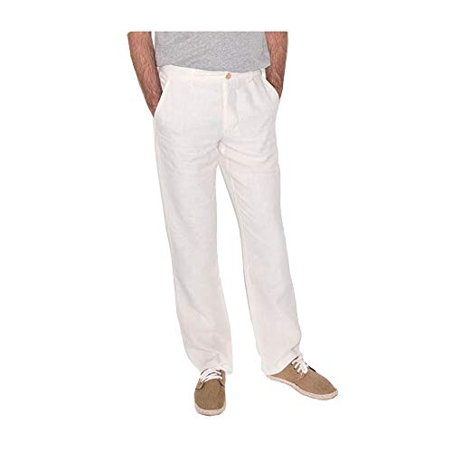 The Hemp Line Unisex 100% Hanf Chino Hose, Farbe: Natur, Größe: L von The Hemp Line