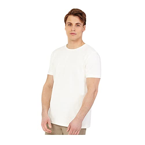 The Hemp Line Unisex Erwachsene Hanf T-Shirt, Farbe: Natur, Gr.: L von The Hemp Line