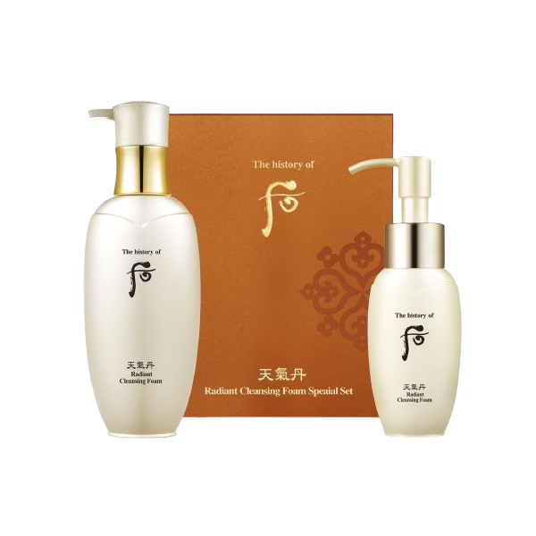 The History of Whoo - Cheongidan Radiant Cleansing Foam Special Set - 200ml + 50ml von The History of Whoo