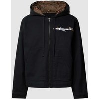 The Hundreds Jacke mit Label-Stitching Modell 'BUTTERFLY ADAM BOMBWORK' in Black, Größe L von The Hundreds