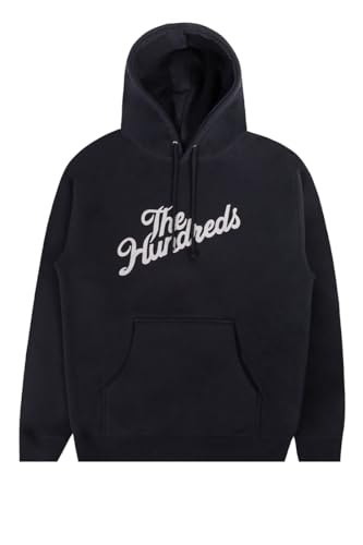 The Hundreds Uni Slant Logo Pullover Standard Fit Sweatshirt, Marineblau, Large von The Hundreds