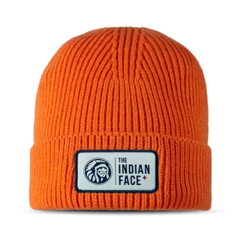 The Indian Face Unisex Alpine Cold Weather Hat, Orange, One Size von The Indian Face
