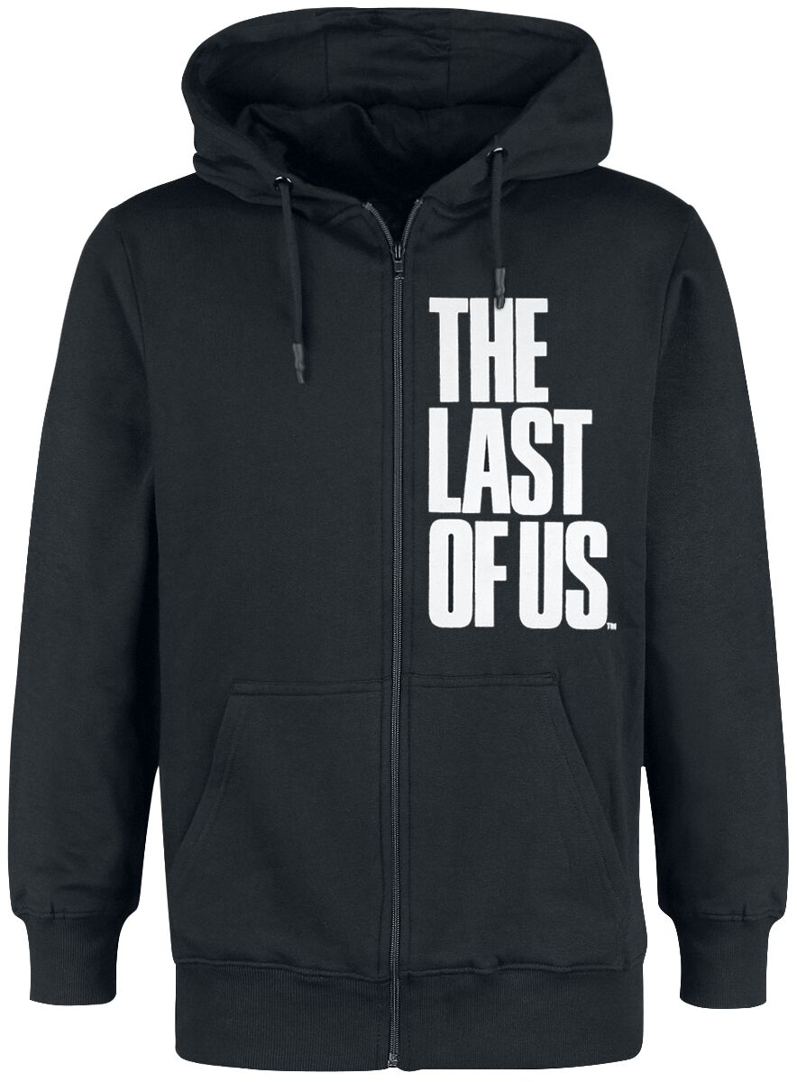 The Last Of Us Fireflies Lettering Graffitti Kapuzenjacke schwarz in L von The Last Of Us