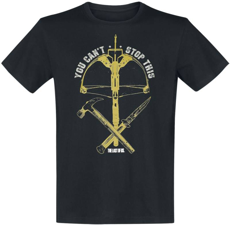 The Last Of Us - Gaming T-Shirt - Means of Survival - S bis XXL - für Männer - Größe M - schwarz von The Last Of Us