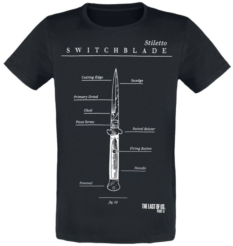 The Last Of Us Switchblade T-Shirt schwarz in M von The Last Of Us