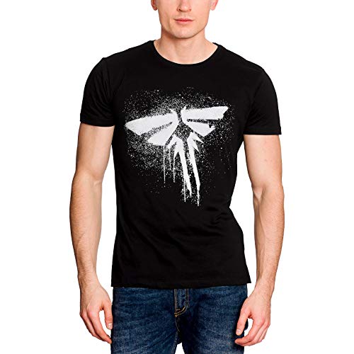 The Last Of Us Herren Last of US Firefly XL T-Shirt, Schwarz von The Last of Us