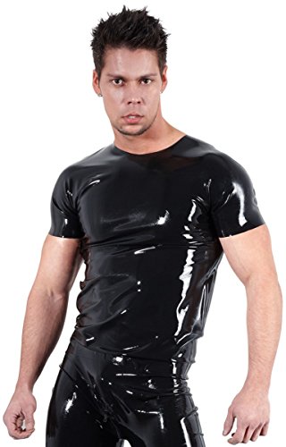 The Latex Collection Herren 291002017 Businesshemd, Schwarz (Nero 001), Small von Latex