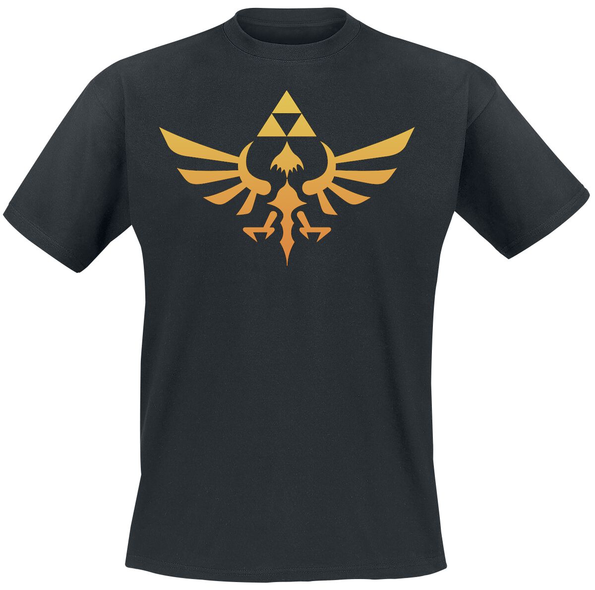 The Legend Of Zelda - Gaming T-Shirt - Hyrule - L bis XXL - für Männer - Größe L - schwarz von The Legend Of Zelda