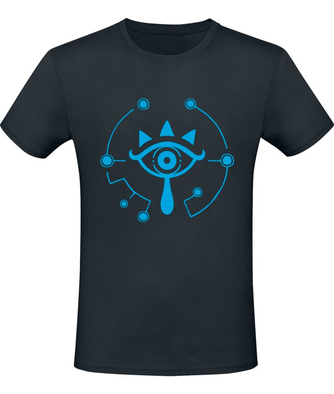 The Legend Of Zelda - Gaming T-Shirt - Sheika Symbol - XL bis XXL - Größe XXL - schwarz von The Legend Of Zelda