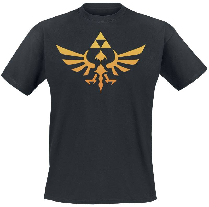 The Legend Of Zelda Hyrule T-Shirt schwarz in L von The Legend Of Zelda