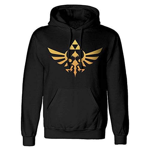 The Legend of Zelda Hyrule - Triforce Logo Männer Kapuzenpullover schwarz XXL von The Legend of Zelda