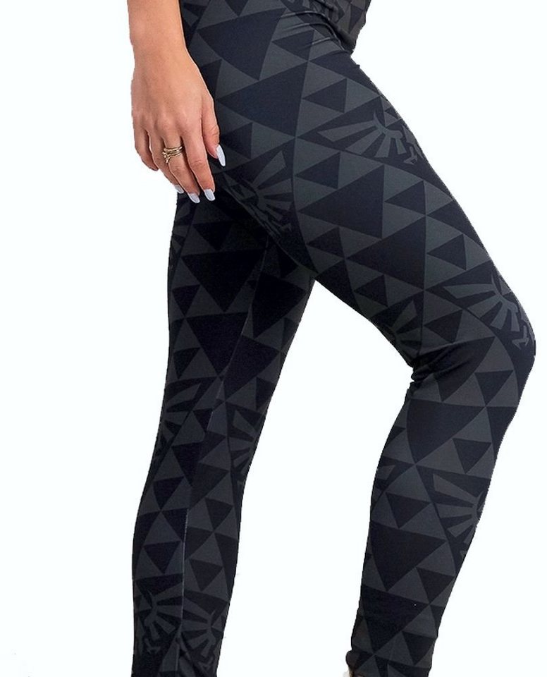 The Legend of Zelda Leggings ZELDA LEGGINGS Triforce hyrule Damen + Mädchen Hose von The Legend of Zelda