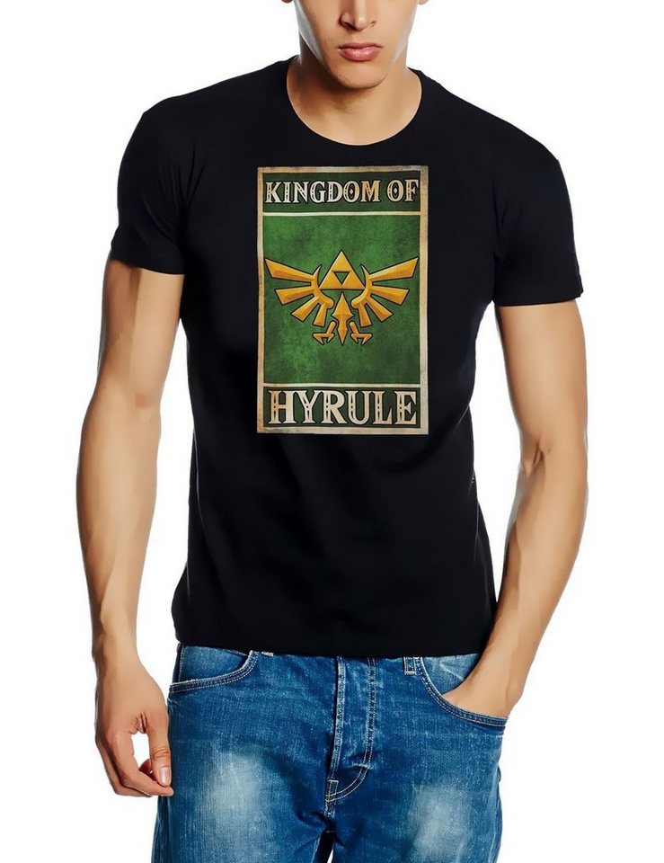 The Legend of Zelda Print-Shirt Zelda T-Shirt KINGDOM OF HYRULE von The Legend of Zelda