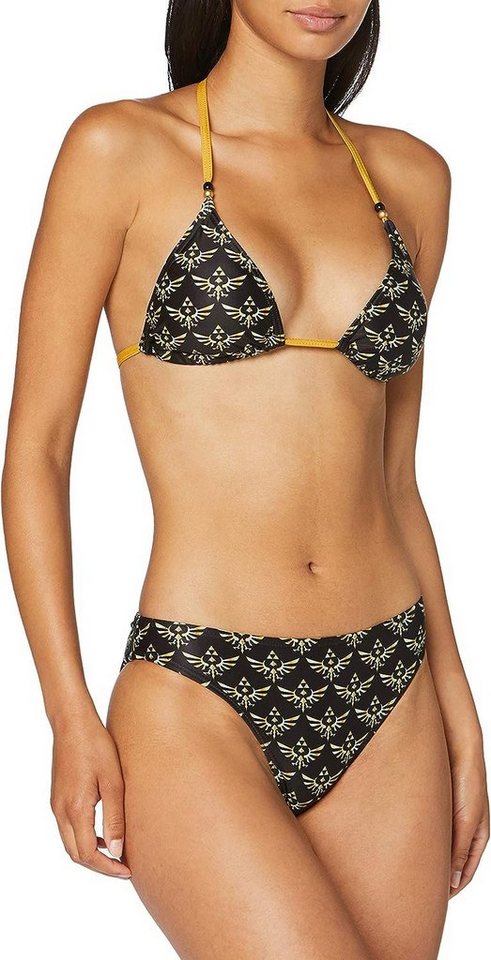 The Legend of Zelda Push-Up-Bikini ZELDA Triforce Bikini Damen und Mädchen von The Legend of Zelda