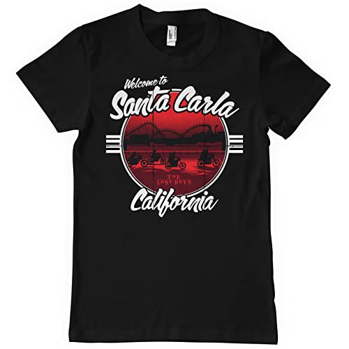 The Lost Boys Offizielles Lizenzprodukt Welcome to Santa Clarita Herren T-Shirt (Schwarz), Medium von The Lost Boys