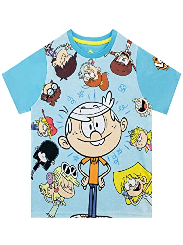 The Loud House Jungen T-Shirt Blau 158 von The Loud House