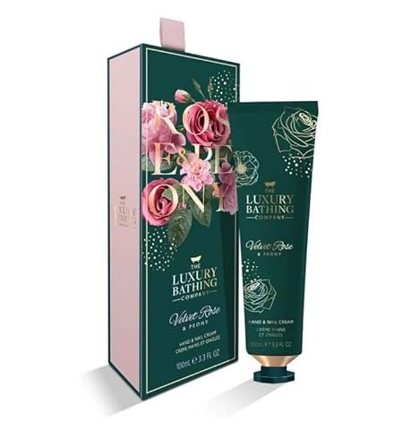 The Luxury Bathing Company, Vevet Rose & Peony, Handcreme 100 ml The Luxury Bathing Company, Vevet Rose & Peony, Handcreme 100 ml von The Luxury Bathing Company