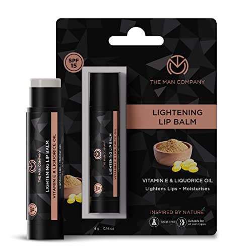 The Man Company Aufhellender Lippenbalsam mit Vitamin E & Lakritzöl für trockene & dunkle Lippen The Man Company Aufhellender Lippenbalsam mit Vitamin E & Lakritzöl für trockene & dunkle Lippen von The Man Company