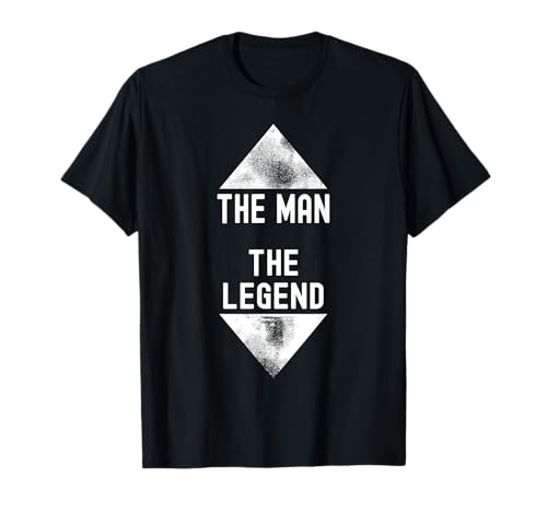 Penis TShirt The Man The Legend Lustig Spruch Schwanz Männer T-Shirt von The Man The Legend Designs Männer Geschenke