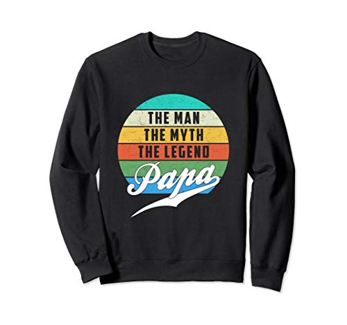 The Man The Myth The Legend Vatertag Geschenk Papa Vater Sweatshirt von The Man The Myth The Legend Vatertag Papa Geschenk