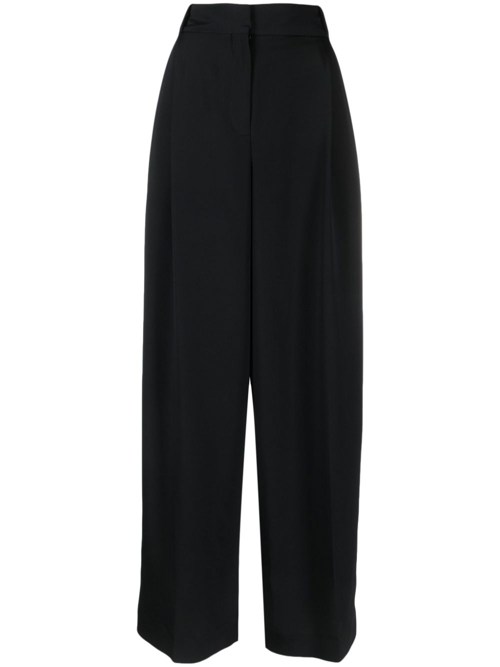 The Mannei Taillenhose mit weitem Bein - Schwarz von The Mannei